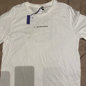 White Les Benjamin’s Puma shirt